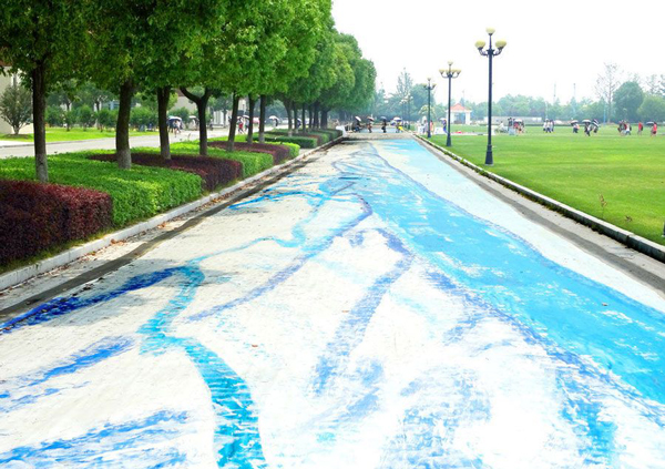 perierga.gr - Το μεγαλύτερο 3D ζωγραφικό έργο στο δρόμο!