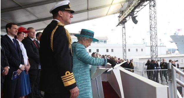 ΒΙΝΤΕΟ-Το αεροπλανοφόρο… της βασίλισσας Ελισάβετ