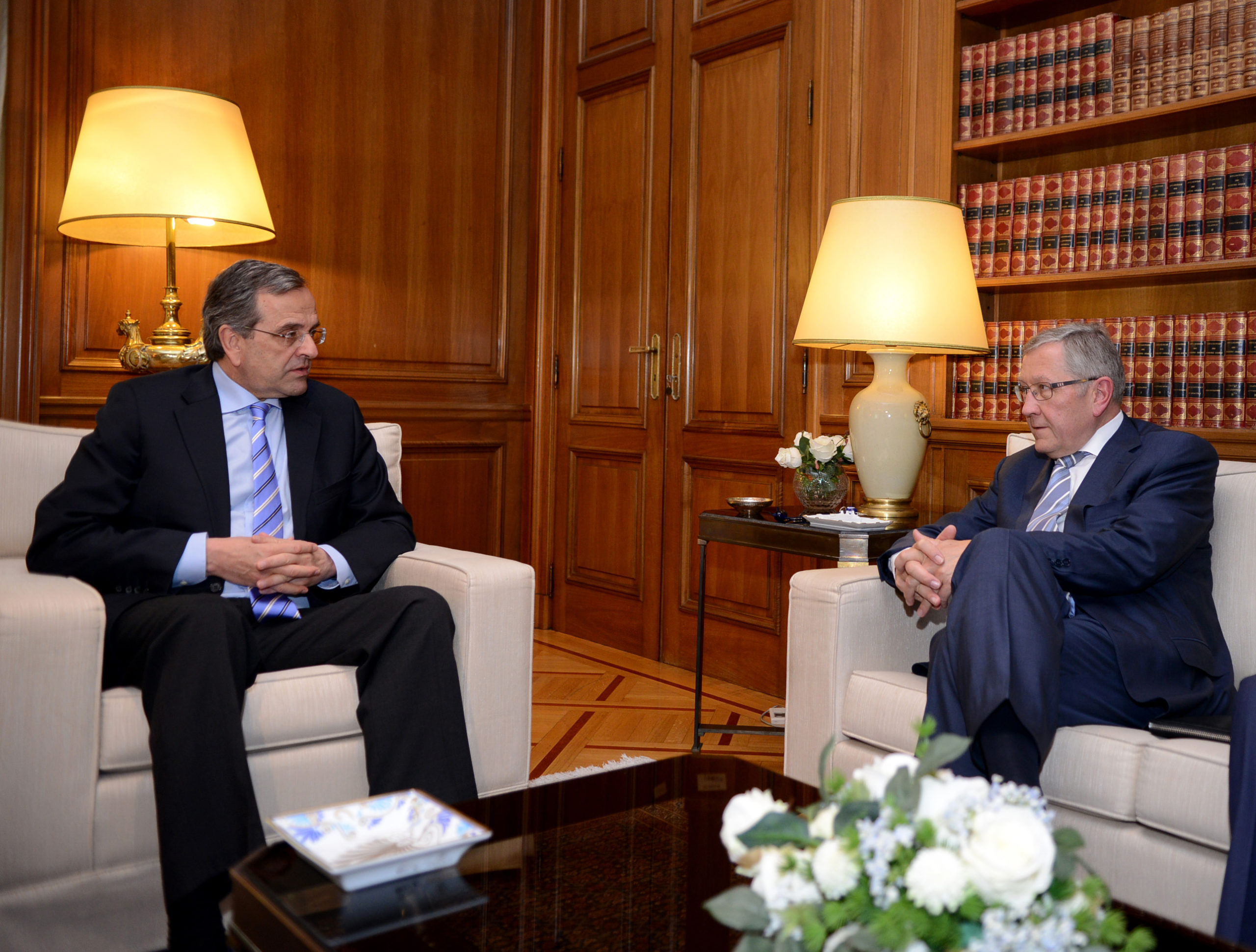 Ολοκληρώθηκε η συνάντηση Πρωθυπουργού – Ρέγκλινγκ