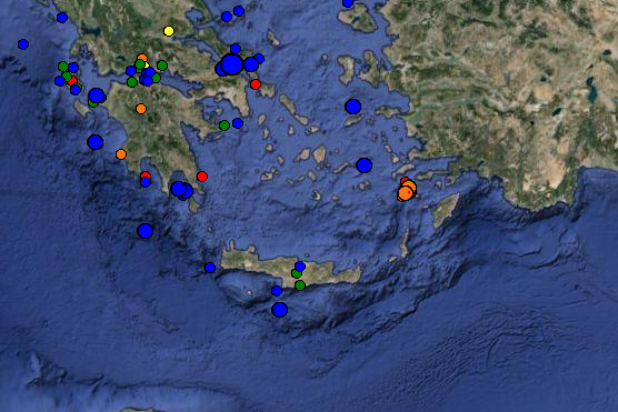Σεισμός 3,3 ρίχτερ δυτικά της Τήλου