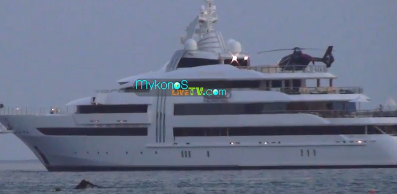 ΒΙΝΤΕΟ-Θαλαμηγός 80 εκατ. ευρώ κατέπλευσε στη Μύκονο