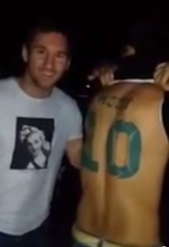 ΒΙΝΤΕΟ-Έκανε τατουάζ τη… φανέλα του Μέσι