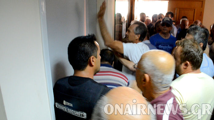 ΦΩΤΟ-Επεισόδια στο νοσοκομείο Μεσολογγίου