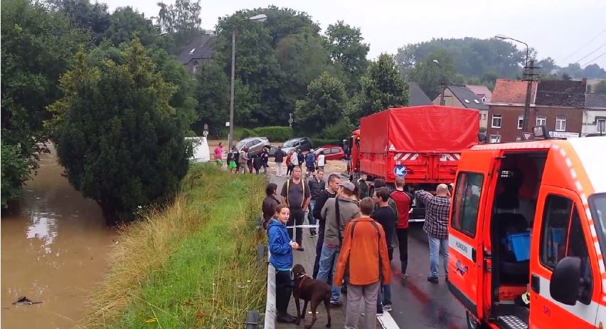 ΒΙΝΤΕΟ-Πλημμύρες στο Βέλγιο