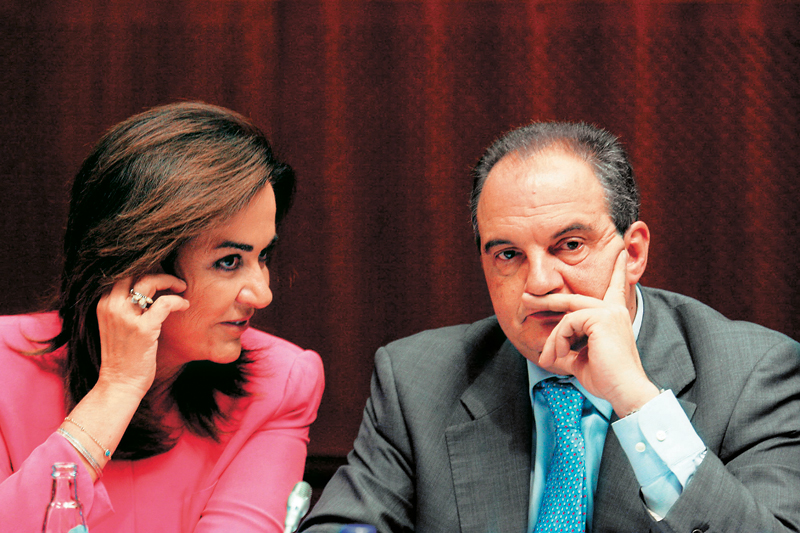 Συνάντηση Καραμανλή με Ντόρα