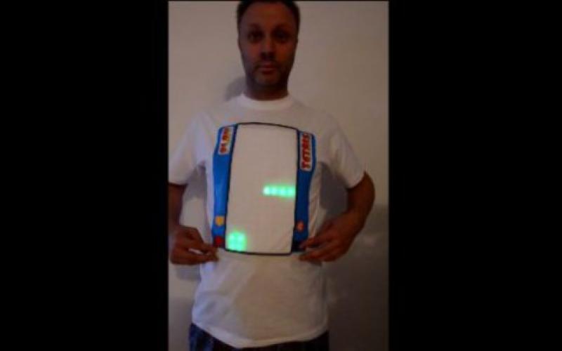 ΒΙΝΤΕΟ-Παίζοντας Tetris σε… μπλουζάκι