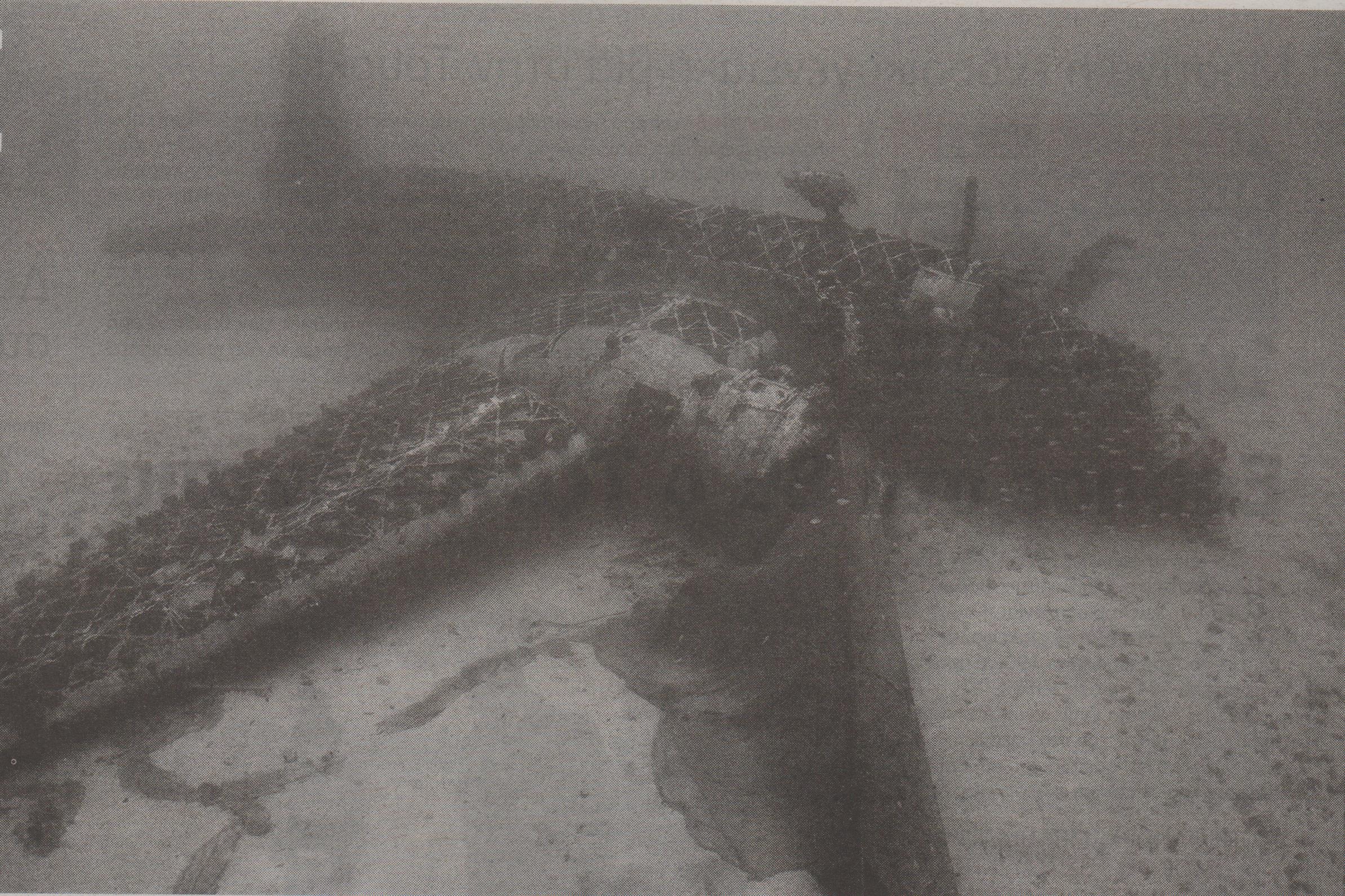 ΦΩΤΟ-Μία σελίδα του Β’ Παγκοσμίου Πολέμου στο βυθό του Αιγαίου