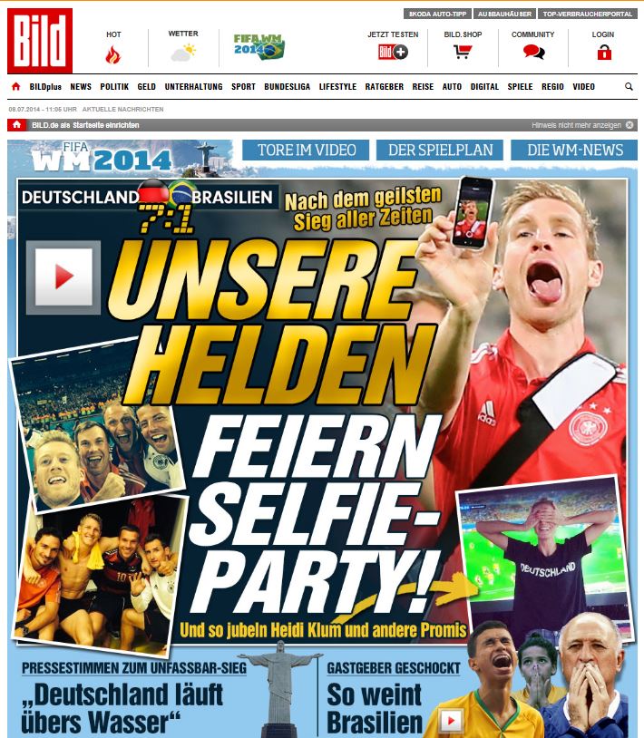 Γερμανικά ΜΜΕ: Απίστευτο, αδιανόητο, απερίγραπτο