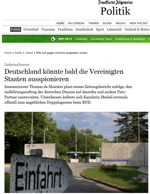 Τα γερμανικά ΜΜΕ για το νέο σκάνδαλο κατασκοπείας