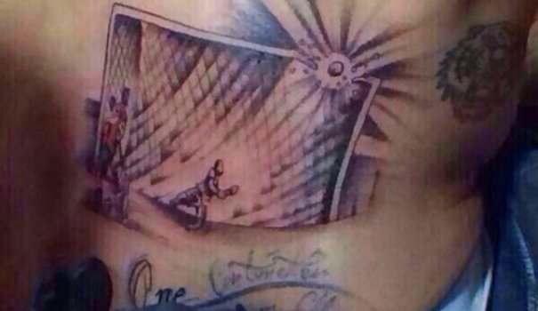 ΦΩΤΟ-Το… ξεχωριστό tattoo του Πινίγια