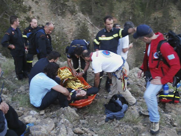 Επιχείρηση διάσωσης ορειβάτη στον Όλυμπο