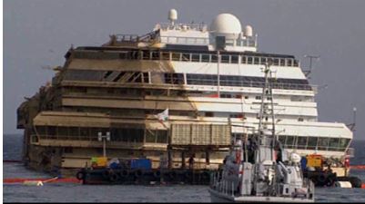 Το «τελευταίο ταξίδι» του Costa Concordia