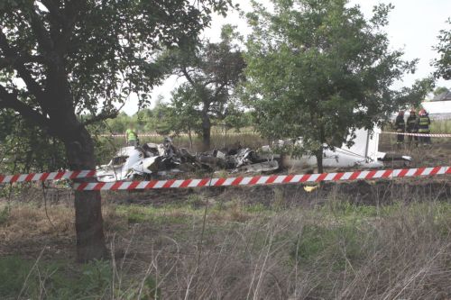 ΦΩΤΟ-Συντριβή αεροπλάνου στην Πολωνία-11 νεκροί