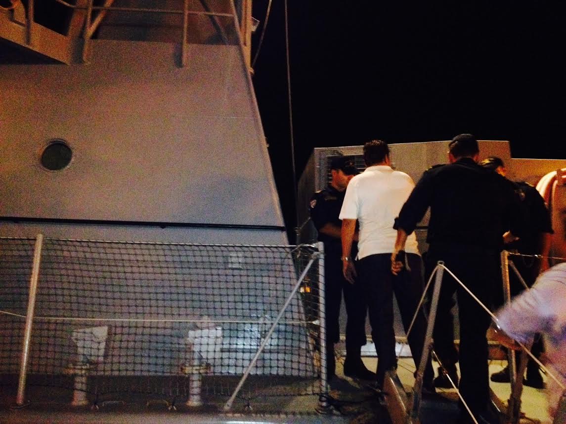 ΦΩΤΟ-Σε περιπολία ο Μιλτιάδης Βαρβιτσιώτης