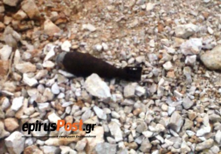 Εργάτες βρήκαν οβίδα του Α’ Παγκοσμίου Πολέμου