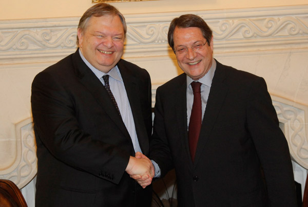 Συνάντηση Βενιζέλου-Αναστασιάδη