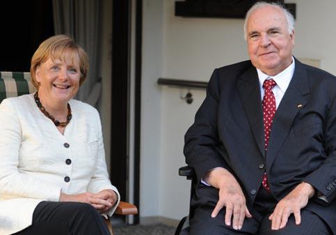 Οι ευχές του Κολ στη Μέρκελ