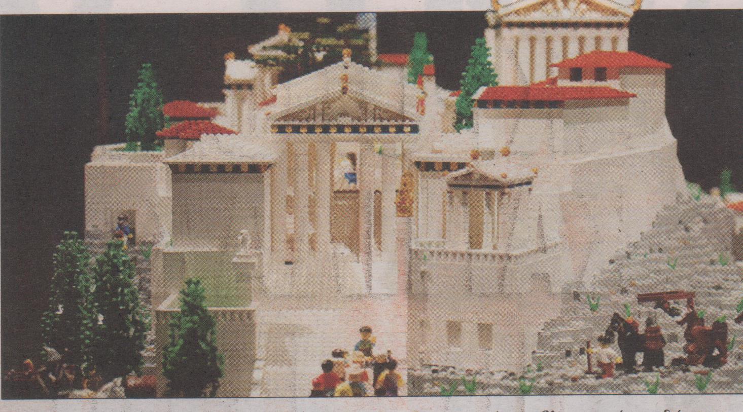 ΦΩΤΟ-Ακρόπολη από…Lego