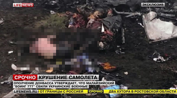 Φωτογραφίες-σοκ από το Boeing που κατερρίφθη στην Ουκρανία