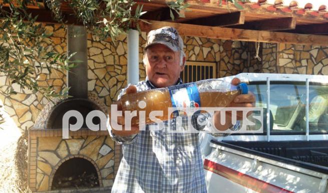 Ηλεία-“Το νερό είναι κατακόκκινο και μαύρο”