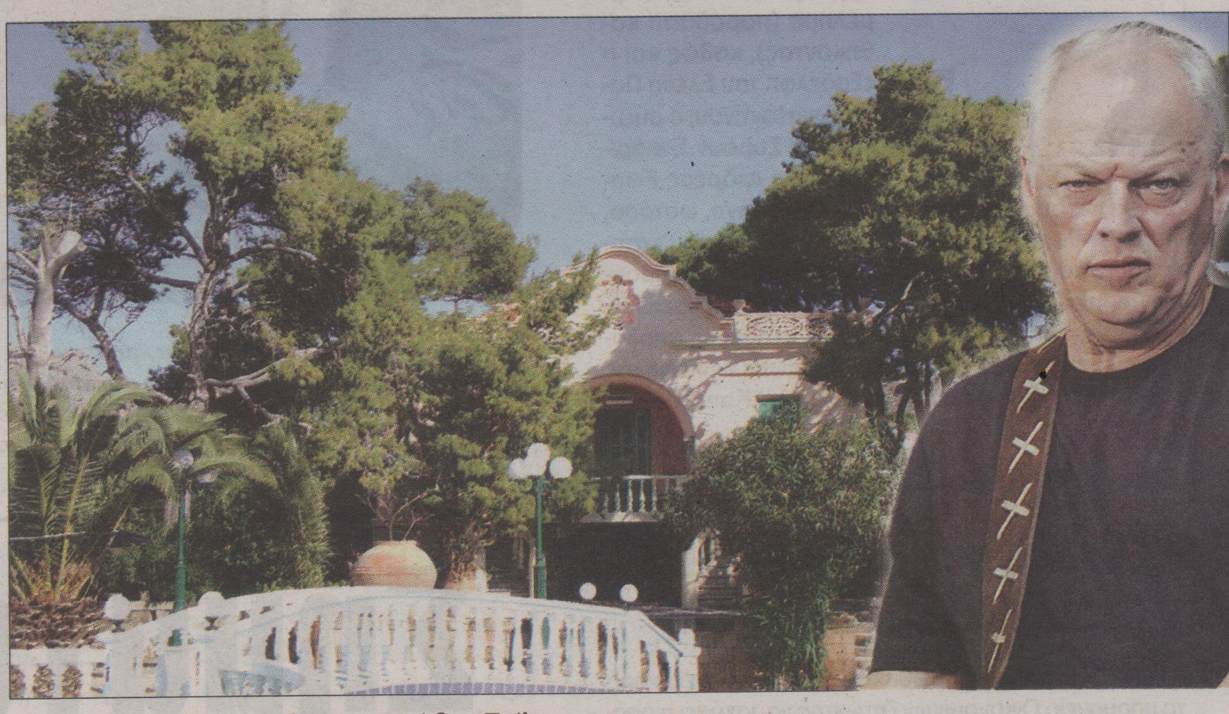 ΦΩΤΟ-Στο σφυρί η βίλα του Γκίλμουρ στη Ρόδο