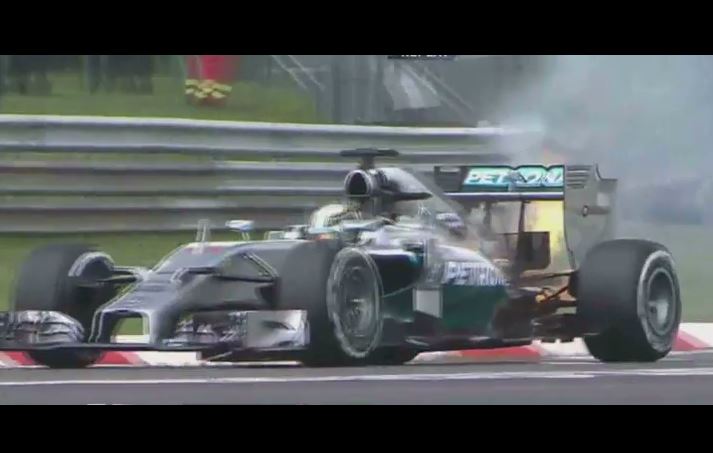 ΒΙΝΤΕΟ-Το μονοθέσιο του Χάμιλτον τυλίχτηκε στις φλόγες