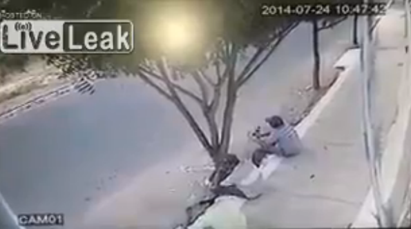 ΒΙΝΤΕΟ-Τα γρήγορα αντανακλαστικά τους έσωσαν τη ζωή