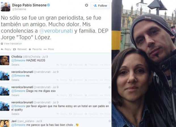 Έμαθε για τον θάνατο του συζύγου της από το Twitter