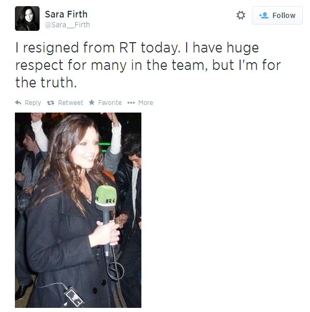 Παραίτηση-βόμβα δημοσιογράφου του Russia Today