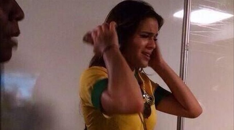 ΦΩΤΟ-Τα δάκρυα της Μπρούνα για τον Νεϊμάρ