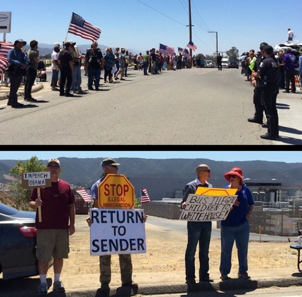 ΗΠΑ-Διαδήλωση κατά μεταναστών
