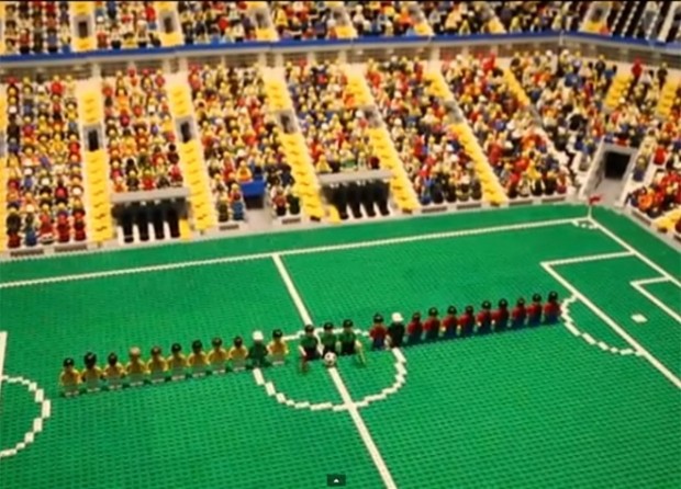 BINTEO-Η νίκη της Βραζιλίας με Lego