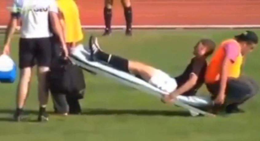 ΒΙΝΤΕΟ-Τραυματιοφορείς για… γέλια