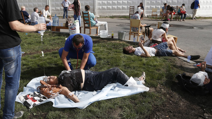 ΒΙΝΤΕΟ-Τραγωδία στο μετρό της Μόσχας-Δώδεκα νεκροί και 100 τραυματίες