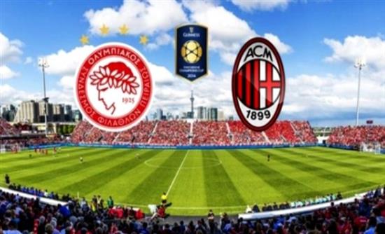 Μεγάλο ραντεβού με Μίλαν ο Ολυμπιακός