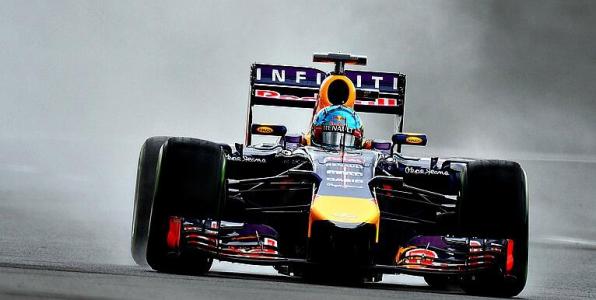 Προπόνηση υπό βροχή στο Silverstone