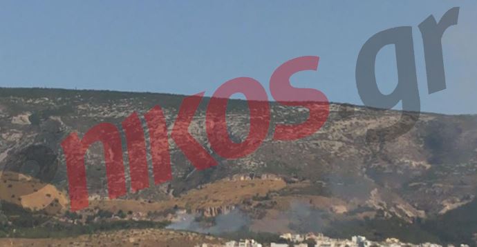ΤΩΡΑ-ΦΩΤΟ αναγνώστη-Η φωτιά στον Καρέα