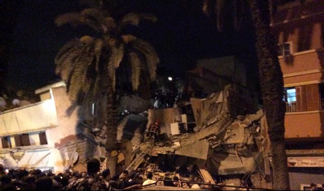 a building collapsed on Friday morning in Casablanca