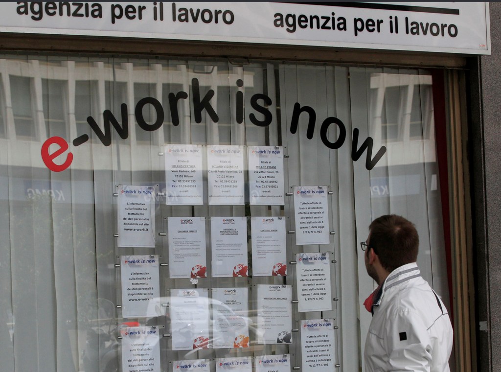 Ιταλία-“Χάθηκαν ένα εκατομμύριο θέσεις εργασίας σε 1 χρόνο”