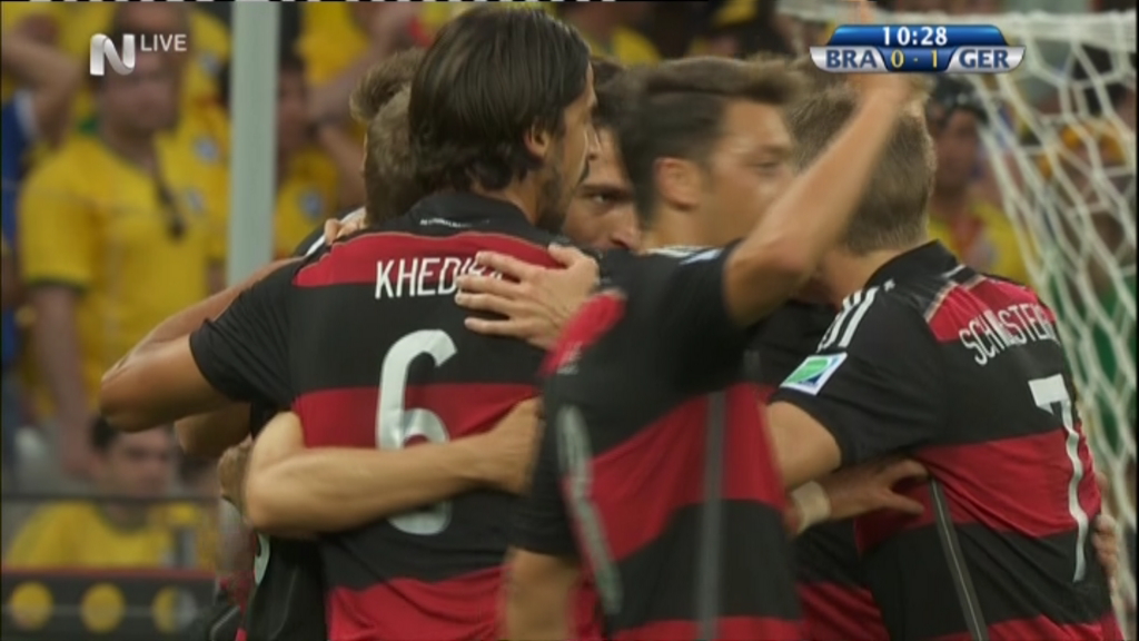 Η Γερμανία διέσυρε την Βραζιλία