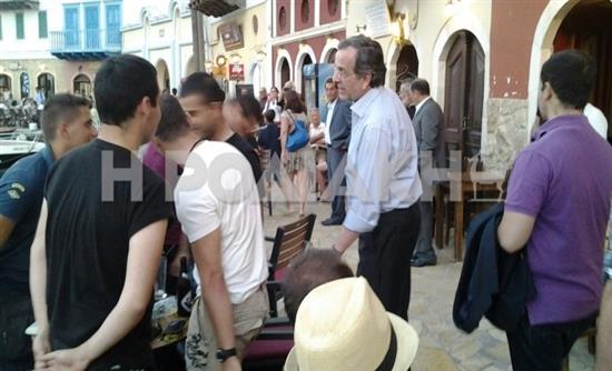 Ο Σαμαράς στο Καστελόριζο