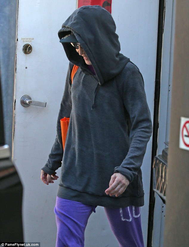 Times for a rest! The 55-year-old was seen leaving a Pilates studio later that day