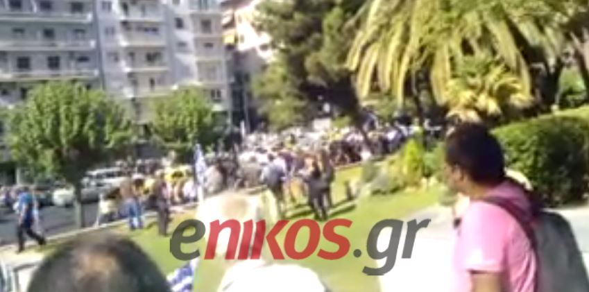 Νέο βίντεο από την ένταση με τους χρυσαυγίτες
