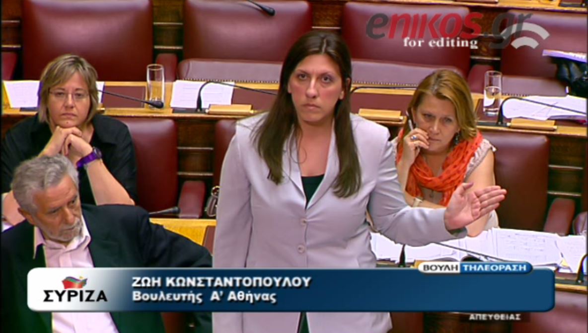 ΒΙΝΤΕΟ-Νέος άγριος καυγάς Μαρκογιαννάκη-Κωνσταντοπούλου