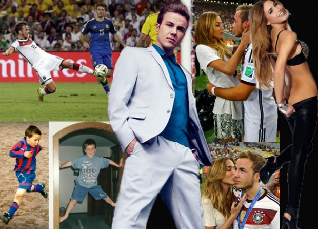 ΦΩΤΟ-Μάριο Γκέτσε, ο “μικρός Θεός” της Γερμανίας