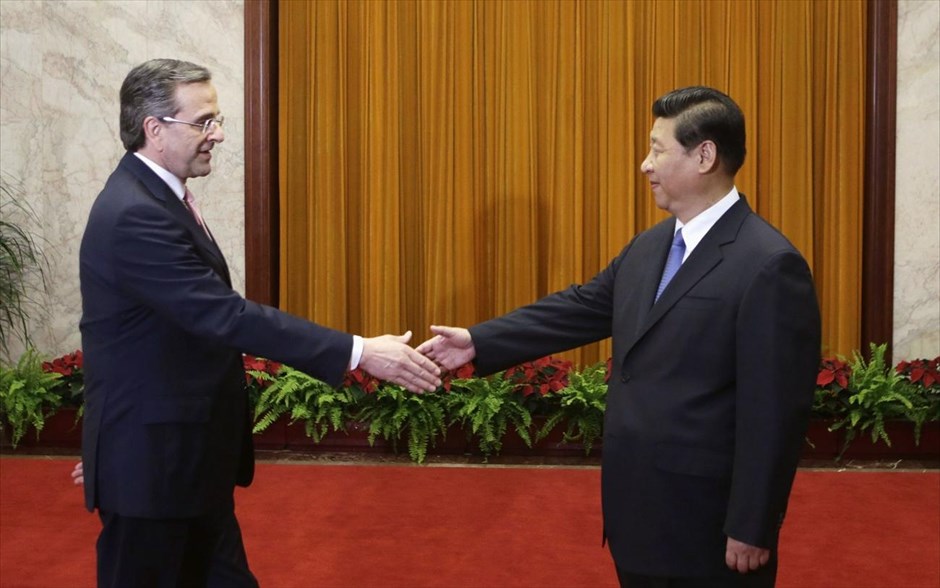 Συνάντηση Σαμαρά-Τζινπίνγκ στη Ρόδο