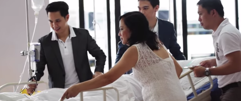 ΒΙΝΤΕΟ-Ο γάμος ήταν η τελευταία επιθυμία του…