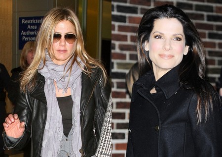 Αχώριστες φίλες Άνιστον και Μπούλοκ