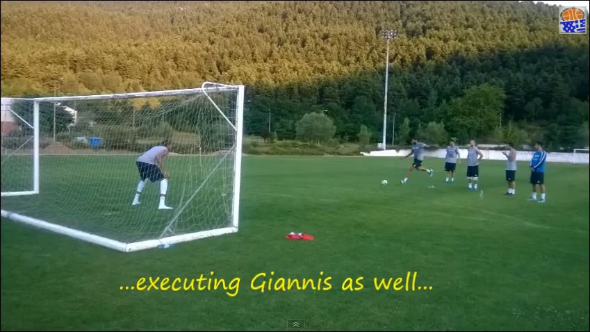 ΒΙΝΤΕΟ-Ο Αντετοκούνμπο σε ρόλο τερματοφύλακα