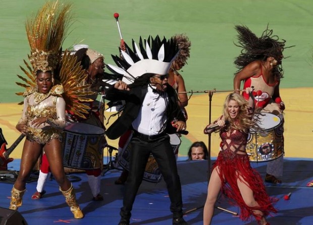 ΒΙΝΤΕΟ-Εντυπωσίασε η Σακίρα στην τελετή λήξης